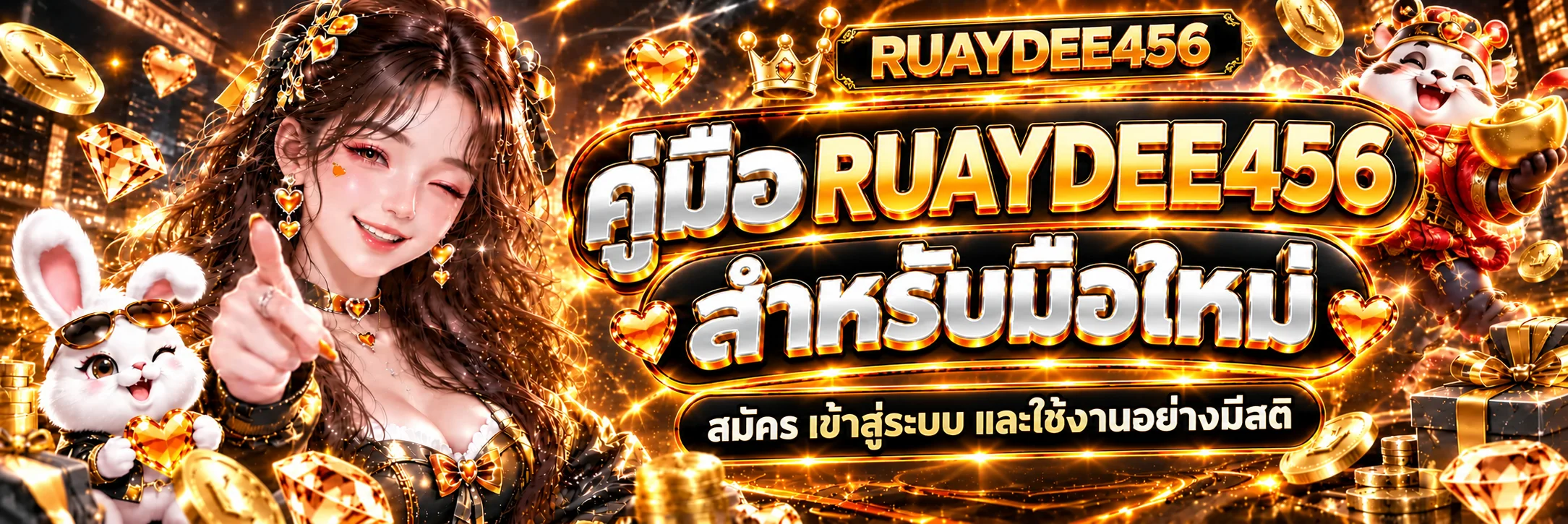 RUAYDEE456 คู่มือสมัคร ทางเข้า เข้าสู่ระบบ สำหรับมือใหม่